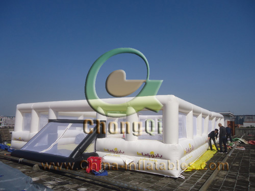 outdoor inflatable football games